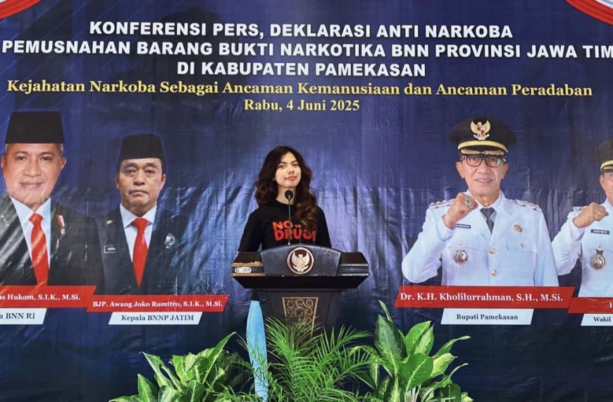 Duta Anti Narkoba Universitas Ciputra, Kezia Mirella Yung, Turut Serta dalam Operasi BNN di Madura