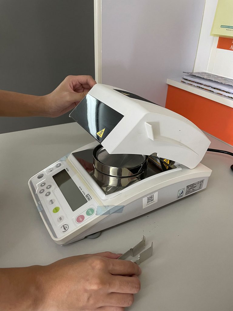 Infrared Moisture Analyzer Food Technology Program