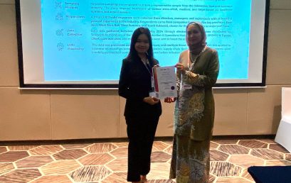 Anak Agung Ayu Puty Andrina Hadiri The 4th International Conference on Business Sustainability and Innovation (ICBSI 2024) di Malaysia