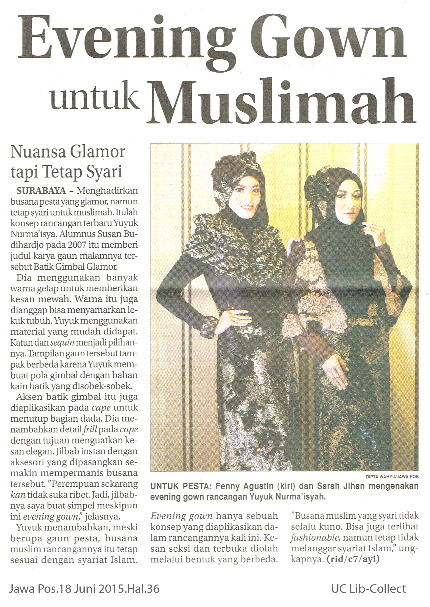 Evening-Gown-untuk-Muslimah.Jawa-Pos.18-Juni-2015.Hal.36