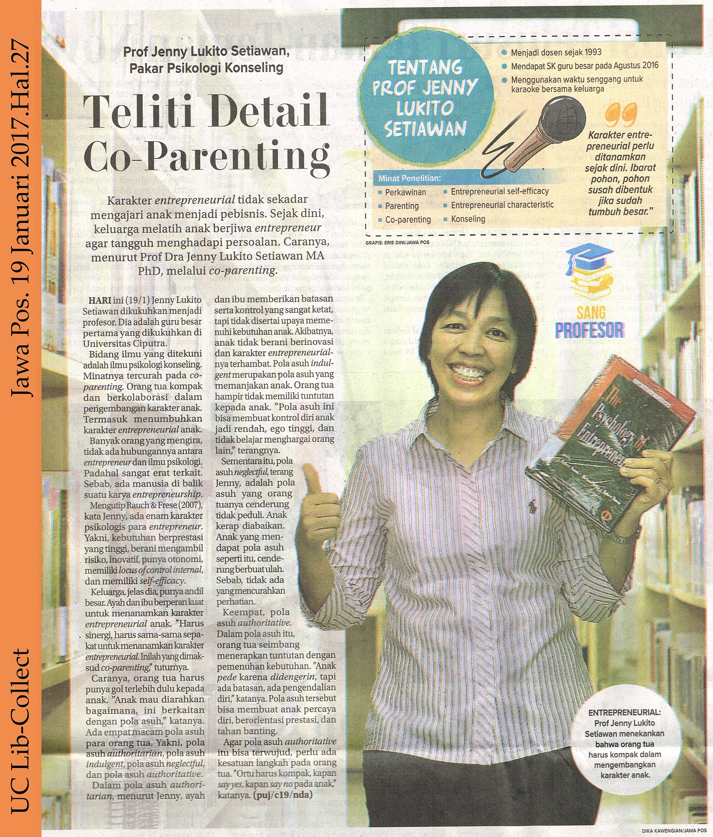Prof Jenny Lukito Setiawan Pakar Psikologi Konseling Teliti Detail Co Parenting Kompas 19