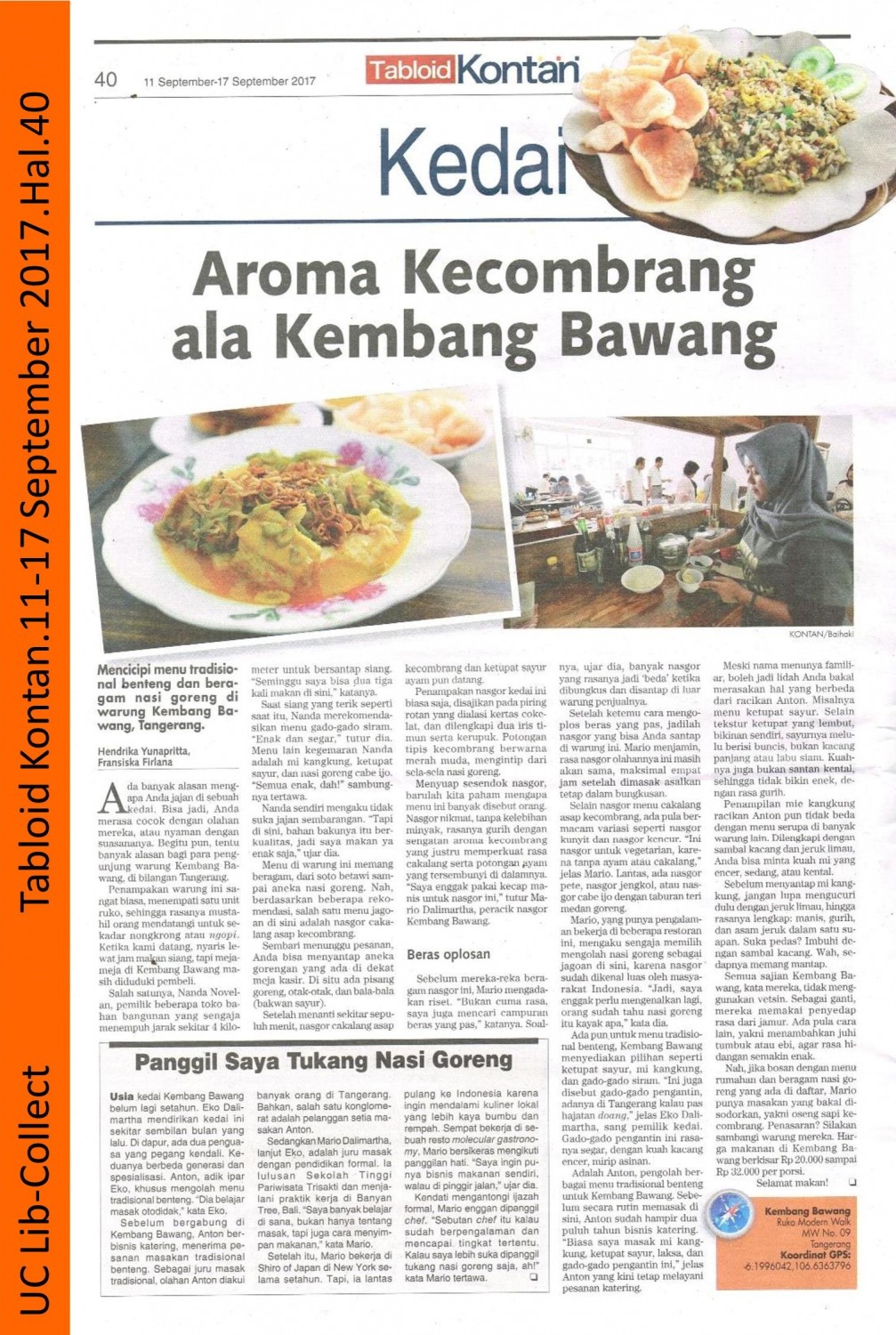 Aroma Kecombrang ala Kembang Bawang.Tabloid Kontan.11 September-17 September 2017.Hal 40 001-page-001