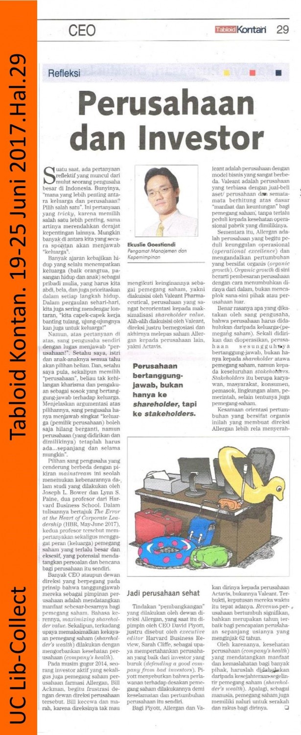 Ekuslie Goestiandi_Perusahaan dan Investor.Tabloid Kontan.19 Juni-25 Juni 2017. Hal 29 001-page-001(2)