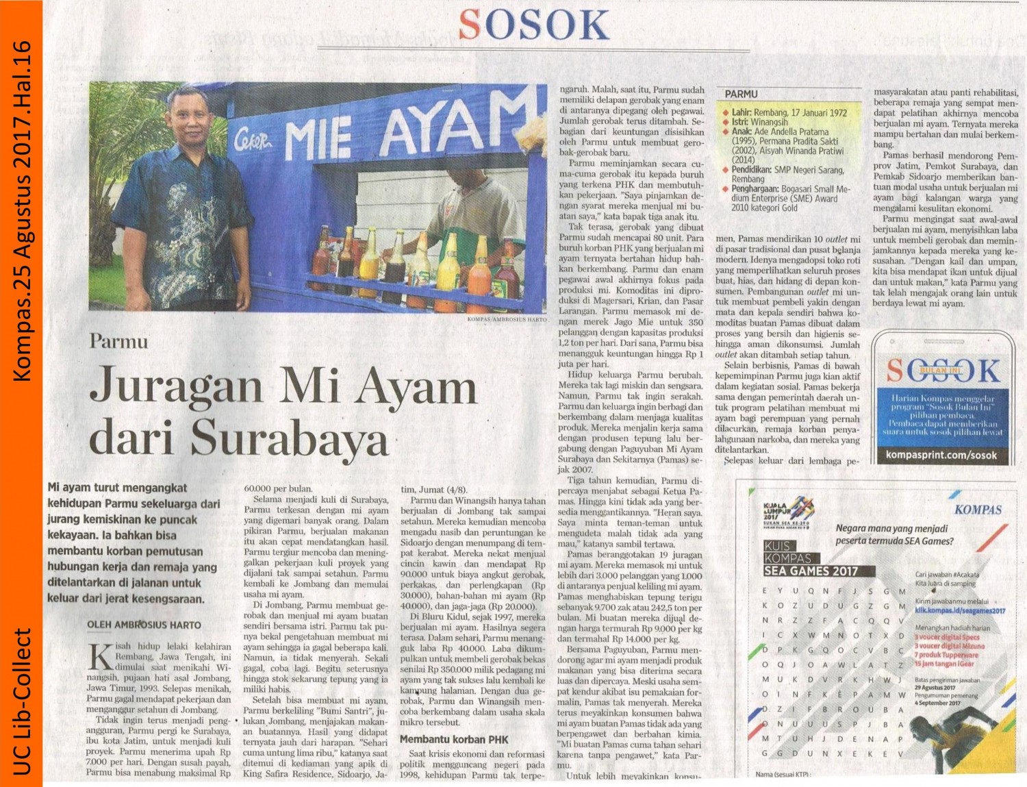 Juragan Mi Ayam Dari Surabaya. Kompas. 25 Agustus 2017. Hal.16 001-page-001