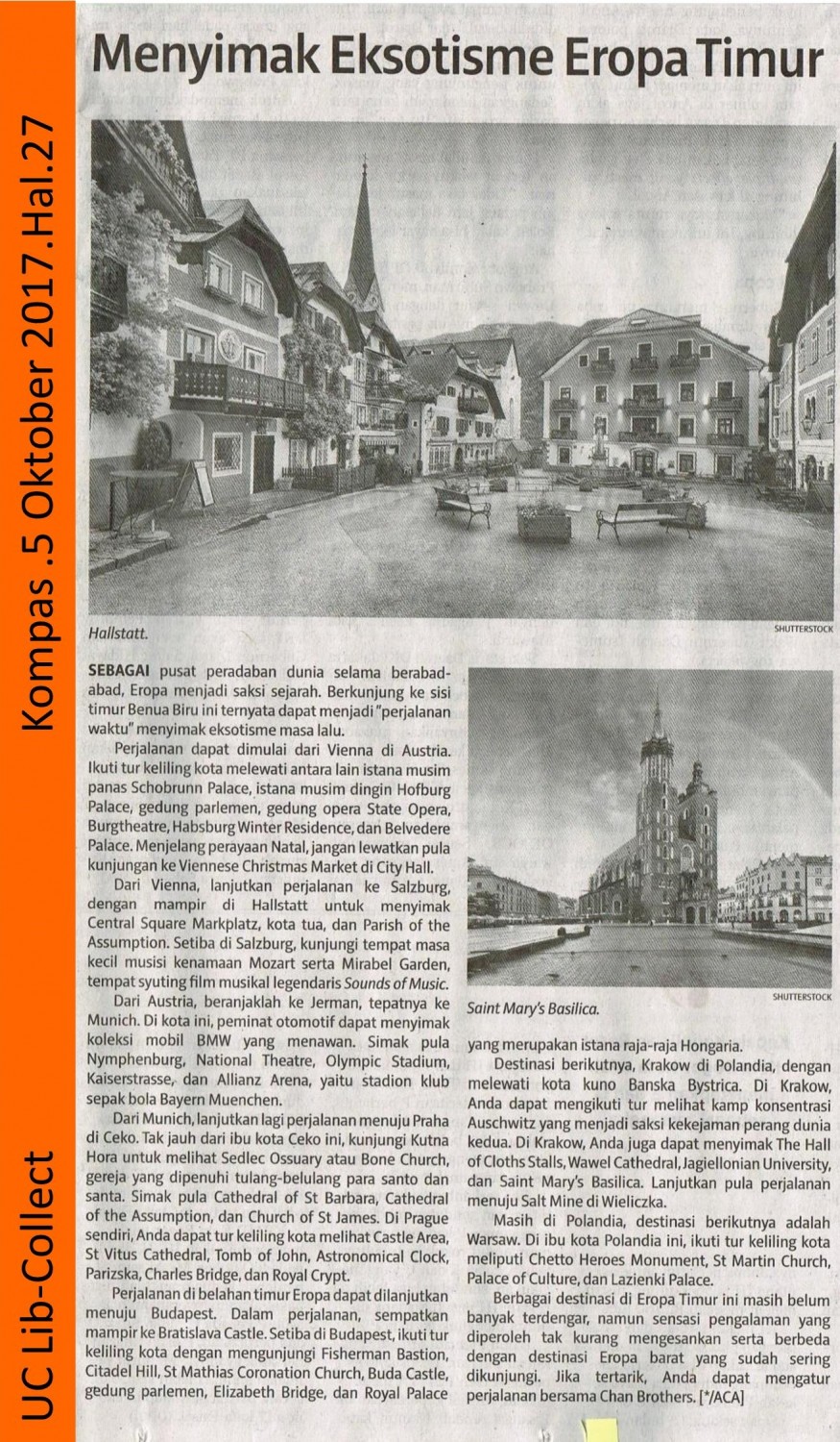 Mengenal Eksotisme Eropa Timur. Kompas. 5 Oktober 2017. Hal. 27 001-page-001