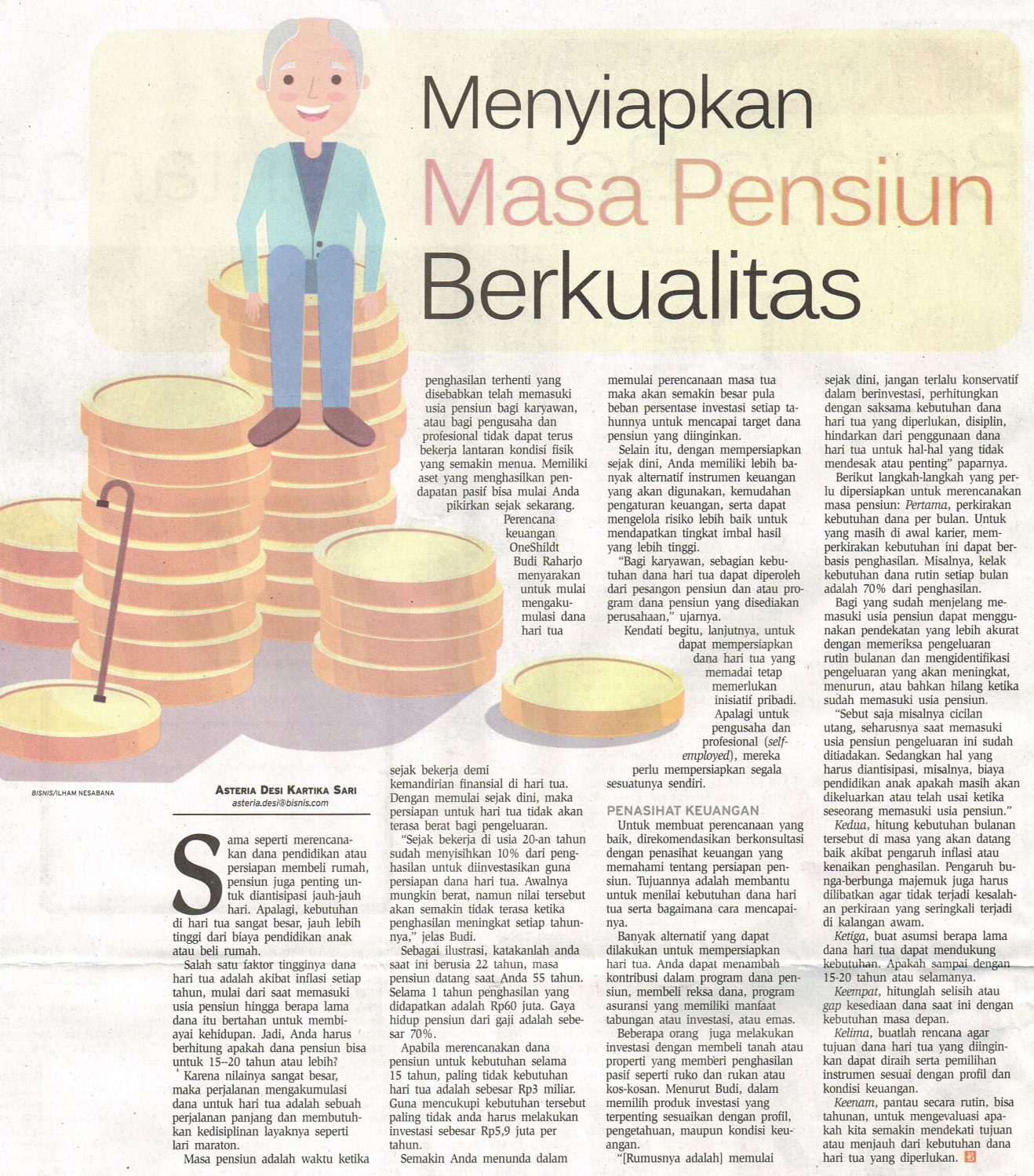 Menyiapkan Masa Pensiun Berkualitas – Library