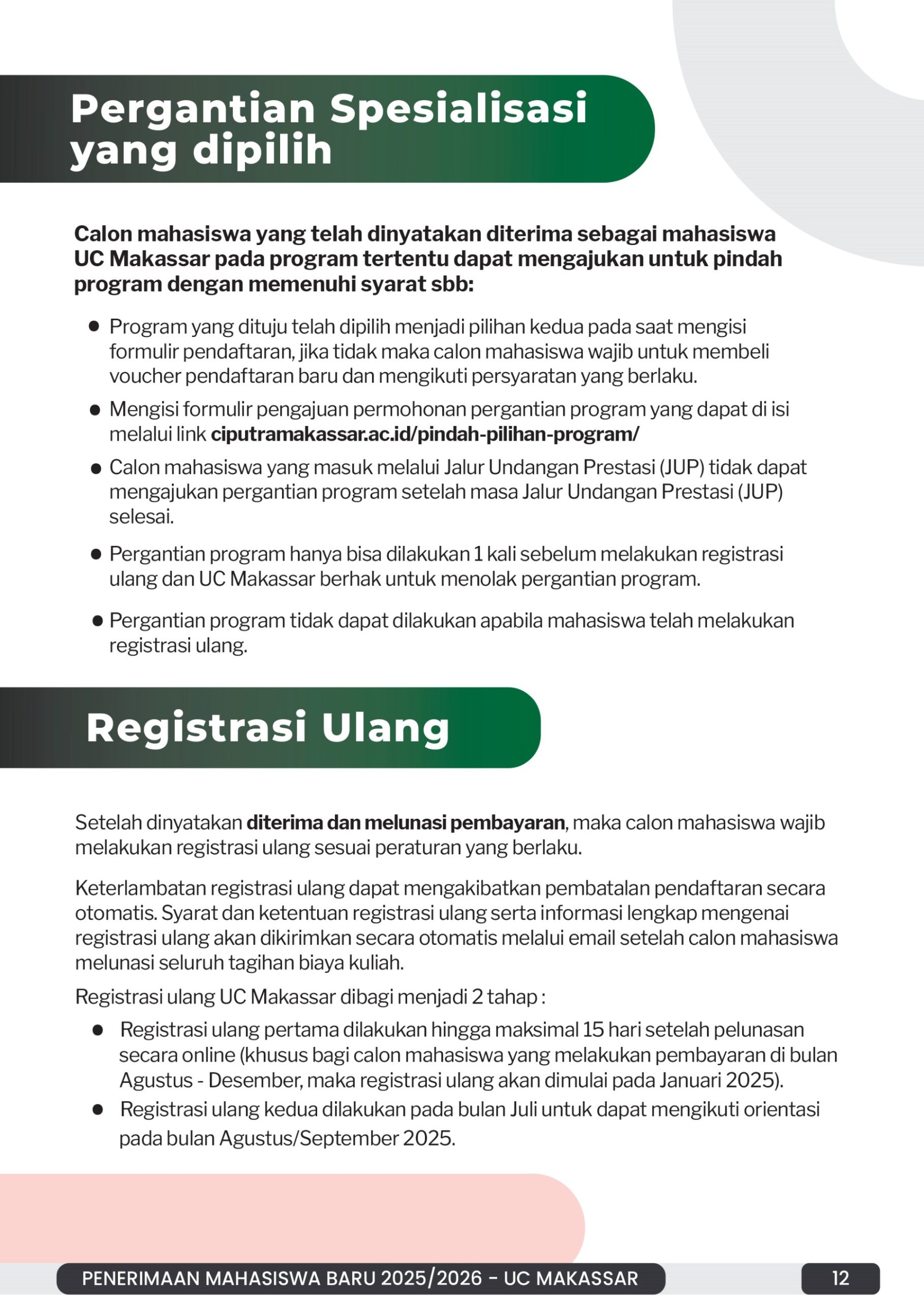 UC Makassar Enrollment Guidance Book - 12