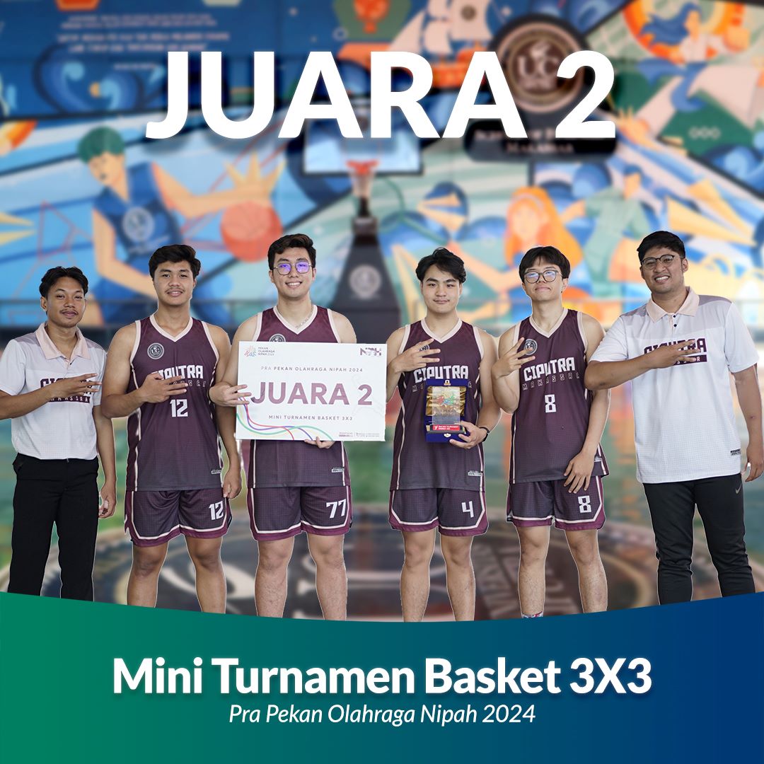 Juara 2 - Mini Turnamen Basket 3x3