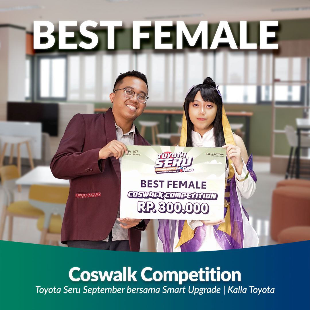 Best Female - Coswalk Competition