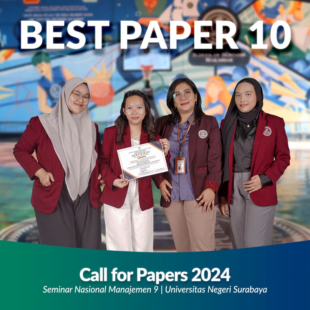 Best Paper 10 - Call for Papers 2024