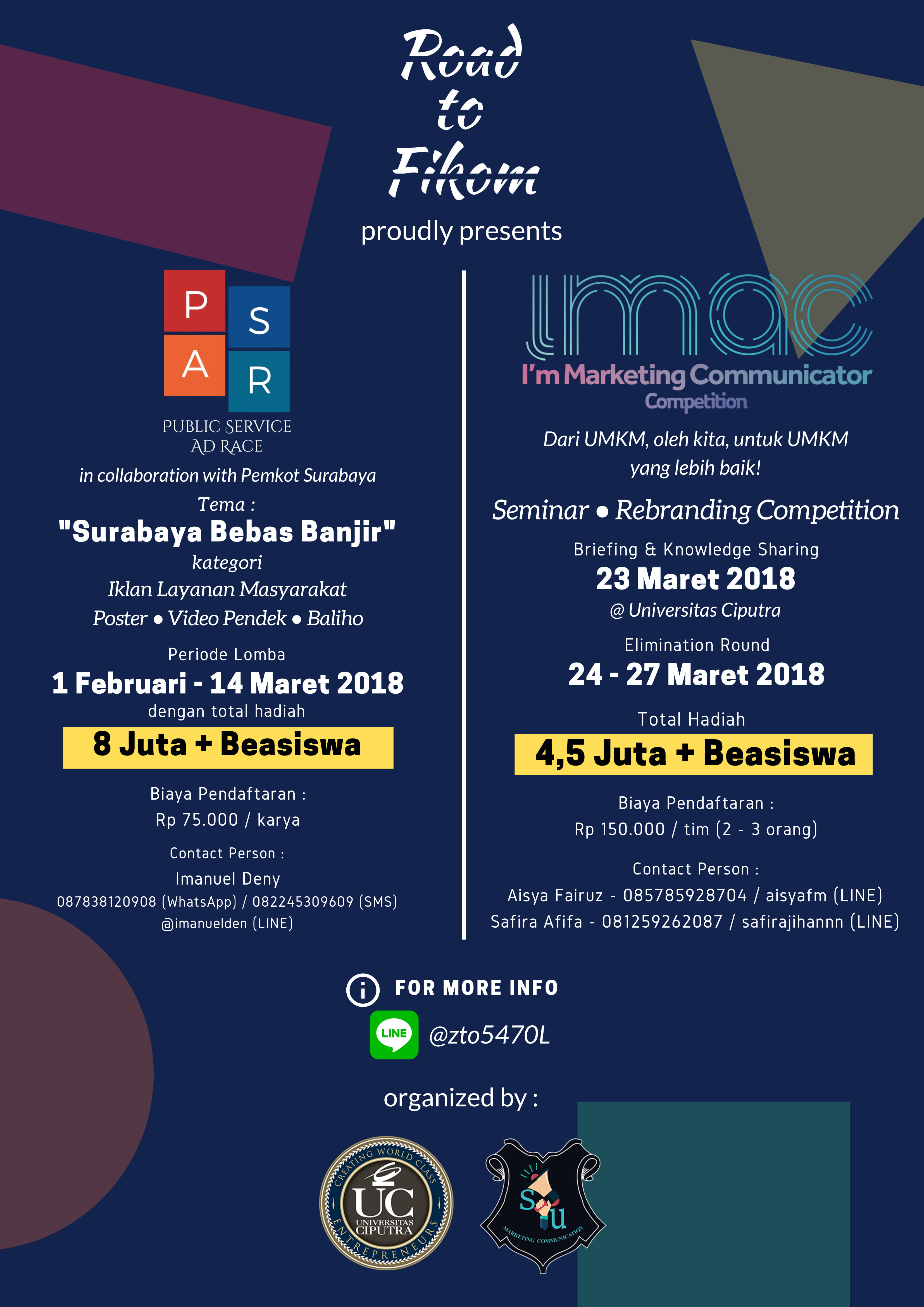 PUBLIC SERVICE AD RACE (PSAR) 2018 PUBLIC SERVICE AD RACE (PSAR) 2018