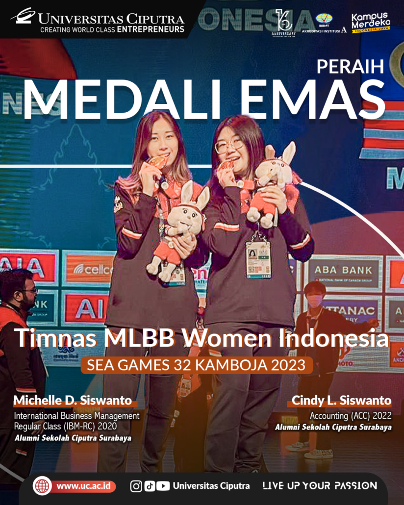 Peraih Medali Emas MLBB Women Indonesia SEA Games Kamboja 2023