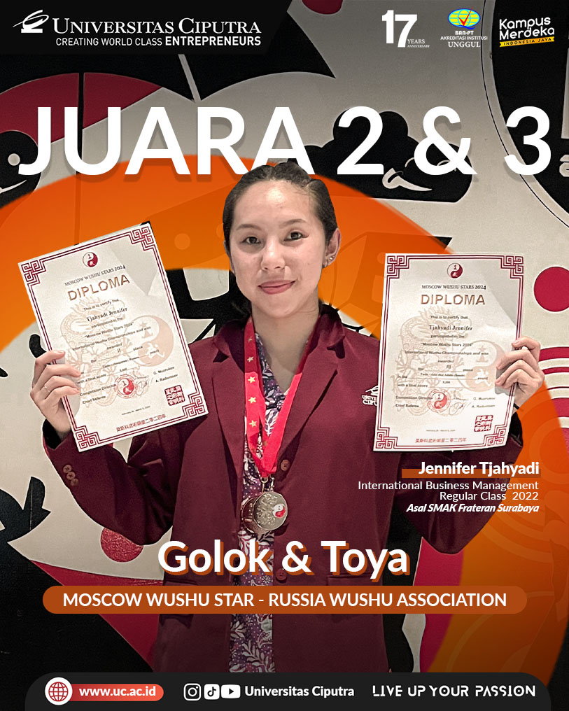 Juara 2 & 3 Golok & Toya Moscow Woshu Star - Russia Wushu Association 